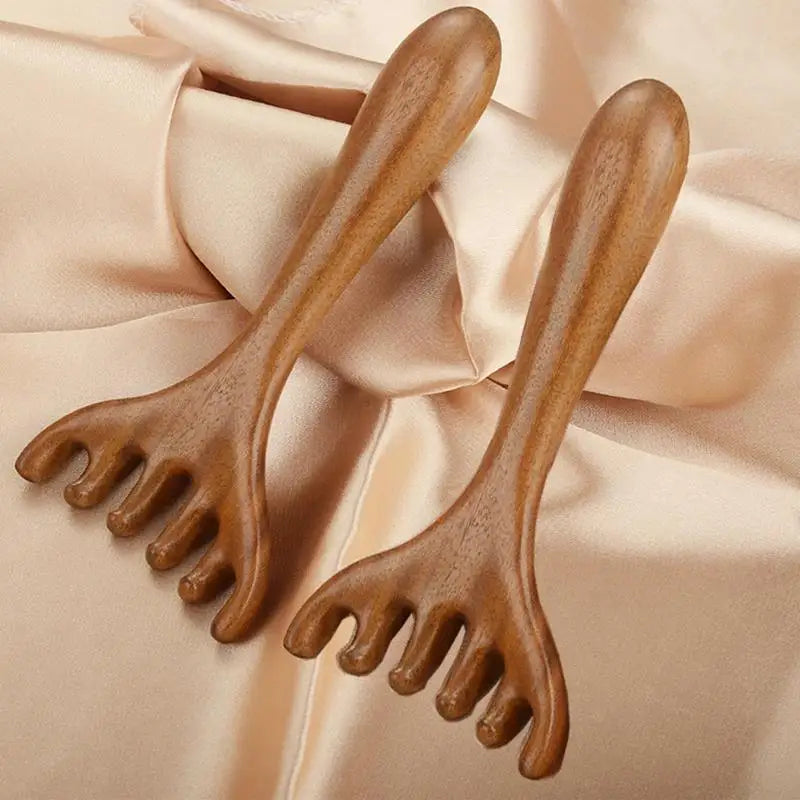 Head Massager Plastic Scalp Massage Gua Sha Head Relax Relief Stress Improve Sleep Scalp Scraping Massager Body Massage Tool