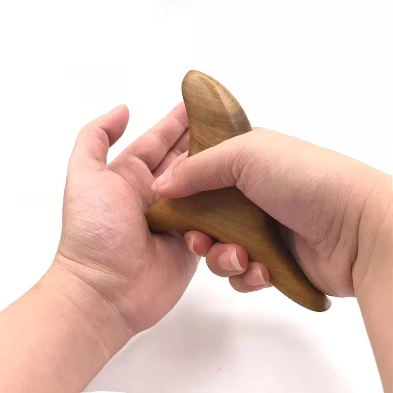 Wood Trigger Point Massage Gua Sha Tools Professional Lymphatic Drainage Tool Wood Therapy Massage Tools for Back Neck Leg Hand