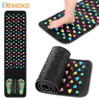 New Fingerpressure Board Foot Foot Massage Pad Health Walk Foot Pressure Board Massage Pad Imitation Goose Soft Stone Road