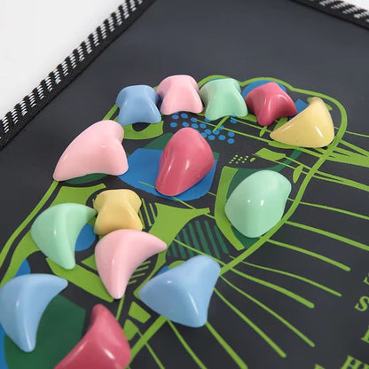 New Fingerpressure Board Foot Foot Massage Pad Health Walk Foot Pressure Board Massage Pad Imitation Goose Soft Stone Road
