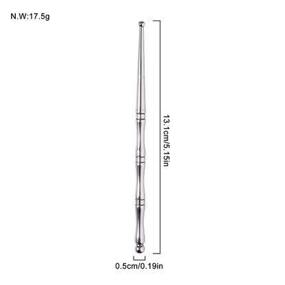 1Pcs Double Head Acupuncture Pen Facial Reflexology Tools Stainless Steel Trigger Point Massager Tool Deep Tissue Massage Tool