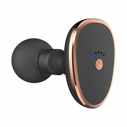 Mini Vibrating Fascia Gun Portable Silent Muscle Massager Motorized High Frequency Vibration Relaxation Artifacts